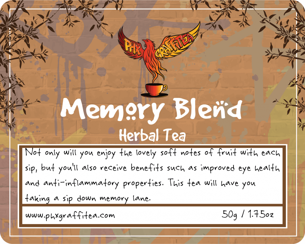 Loose Leaf - Memory Blend Herbal Tea - Online Tea Shop